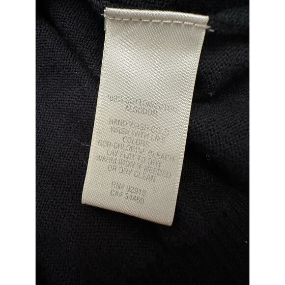 Juicy Couture Vintage Y2K Black button front short sleeve cardigan Size S - Picture 7 of 7